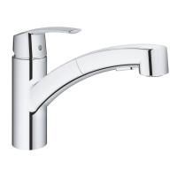 Смеситель для кухни GROHE Start 2015 с выдвижной лейкой, хром (30307000) Смеситель для кухни GROHE Start 2015 с выдвижной лейкой, хром (30307000)