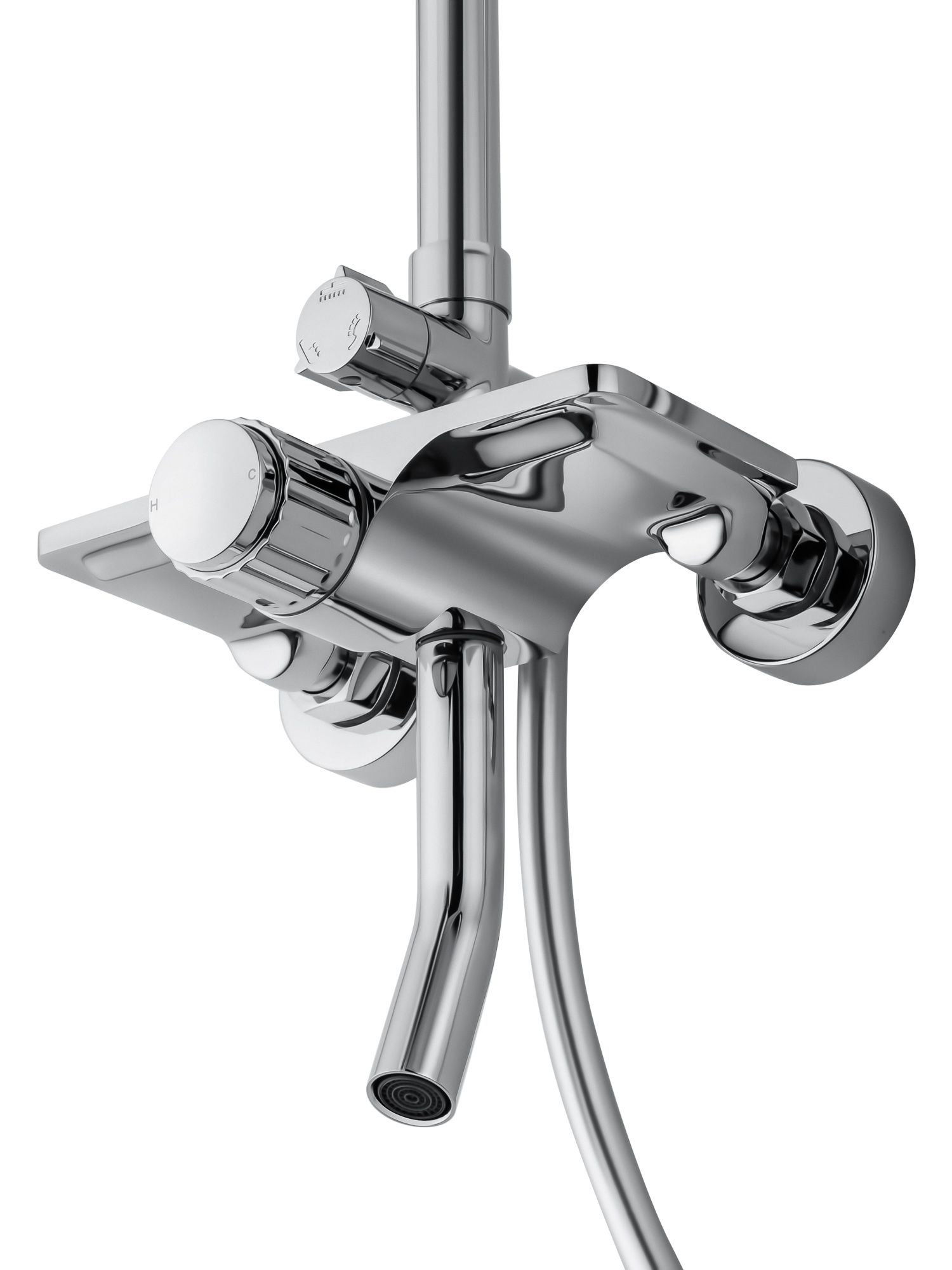 Душевая система WONZON & WOGHAND CLICK, Хром (WW-N3S962-CR)