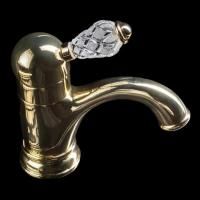 Смеситель для умывальника CRYSTAL золото Opadiris Смеситель для умывальника CRYSTAL золото Opadiris