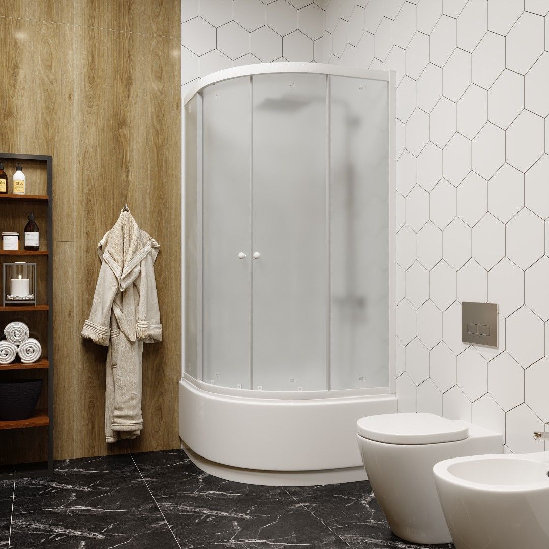 Уголок ZF90 душевой PARLY с поддоном