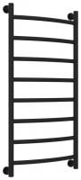 Полотенцесушитель водяной "ГАЛАНТ+" 1000х500 (Матовый Чёрный)