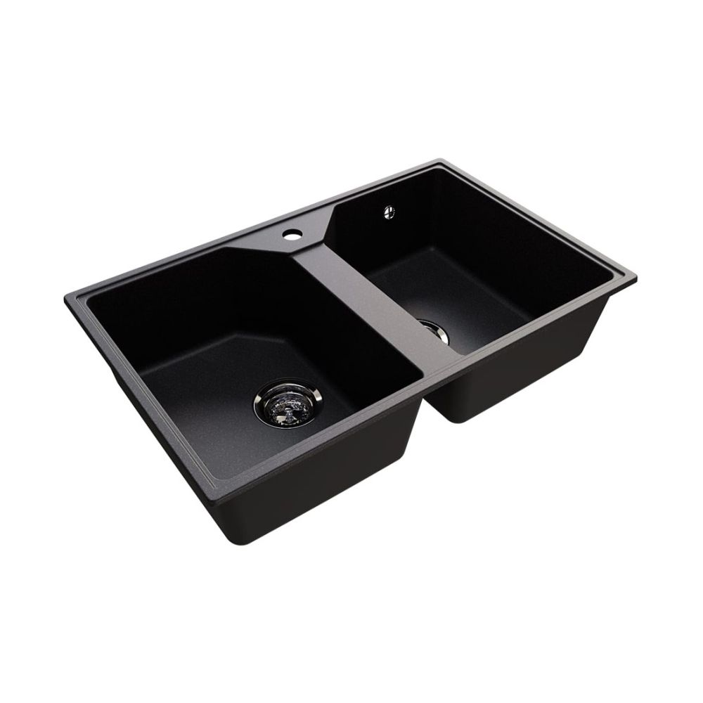 Кухонная мойка Maretti Kitchen KT770-BL, черный, артикул KT770-BL