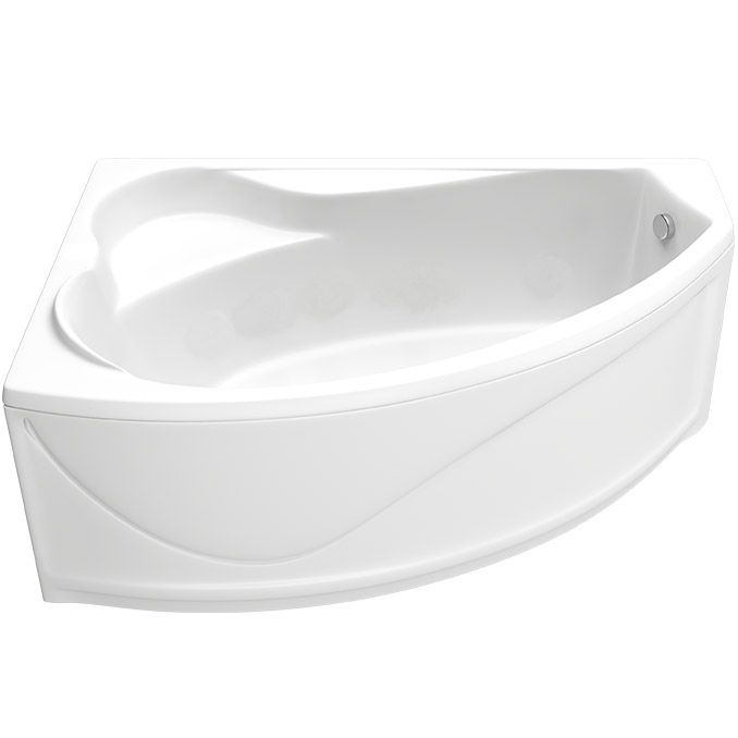 Акриловая ванна Bas Николь 170x104 L без гидромассажа