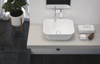 Накладная раковина из литьевого мрамора  CEZARES TITAN-SQUARE