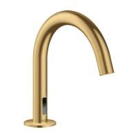 AX Uno эл. Смеситель для раковины, цвет шлифованное золото AX Uno эл. Смеситель для раковины, цвет шлифованное золото