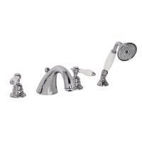 FIMA|Carlo Frattini Herend Смеситель на борт ванны, с душевым комплектом, цвет хром