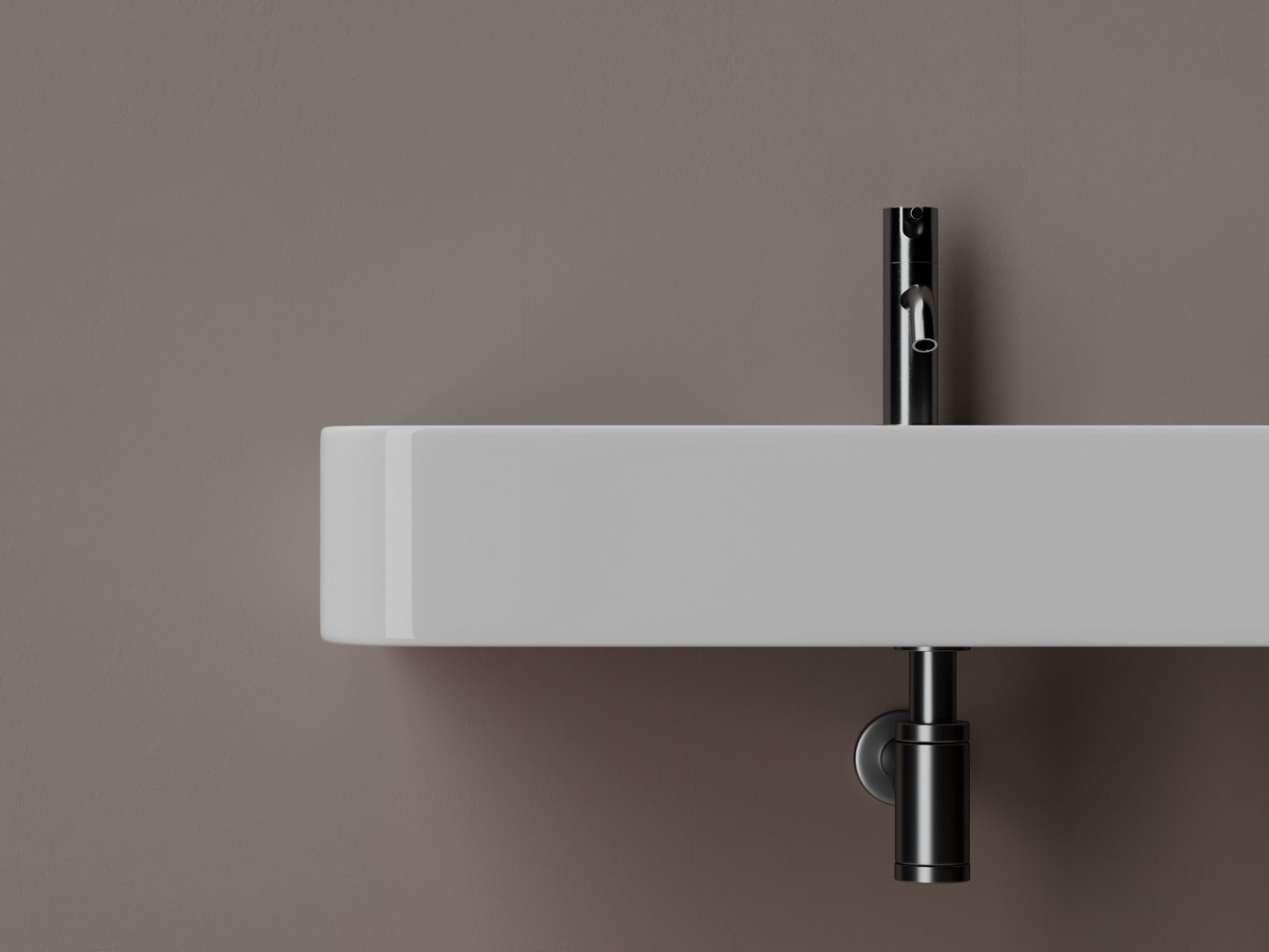 Умывальник Аура (Aura) с 1 отверстием для смесителя, без перелива 800x470x135мм, артикул CN2006