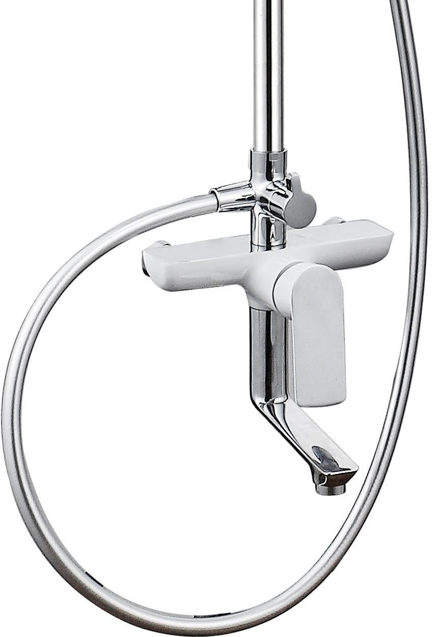 Душевая стойка Aquanet Arctic R AF520-72-R-CW Душевая стойка Aquanet Arctic R AF520-72-R-CW