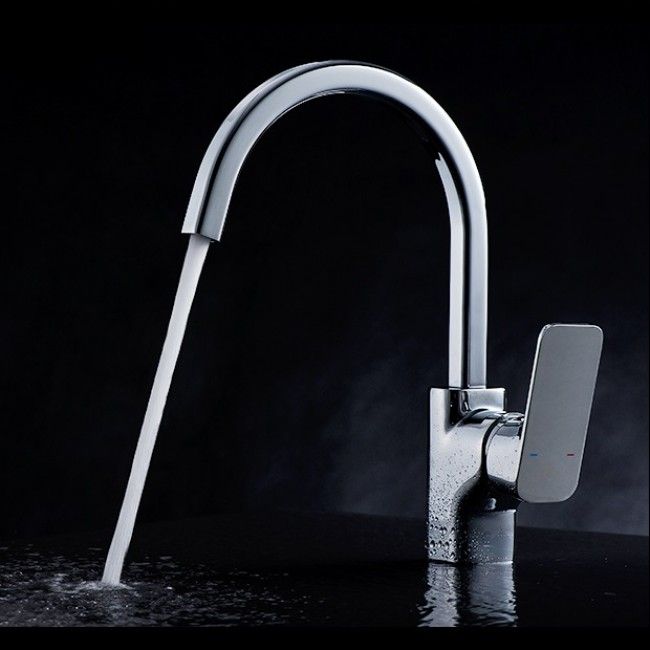 Смеситель для кухни D&K Berlin Freie DA1432401 Хром