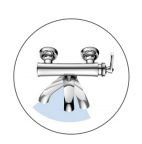 Смеситель для ванны и душа CEZARES LIBERTY-F-VD-01