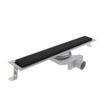 Plumberia Selection Трап душевой PS IN-TILE 6x90 2устор. накладка из нерж.стали, комбинир.затвор с горизонт. Выпуском Ду 50мм,40л/мин, черн.матов. Plumberia Selection Трап душевой PS IN-TILE 6x90 2устор. накладка из нерж.стали, комбинир.затвор с горизонт. Выпуском Ду 50мм,40л/мин, черн.матов.