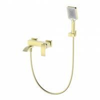 Смеситель для ванны с душем WONZON & WOGHAND FIT, Брашированное золото (WW-88639009-BG) Смеситель для ванны с душем WONZON & WOGHAND FIT, Брашированное золото (WW-88639009-BG)