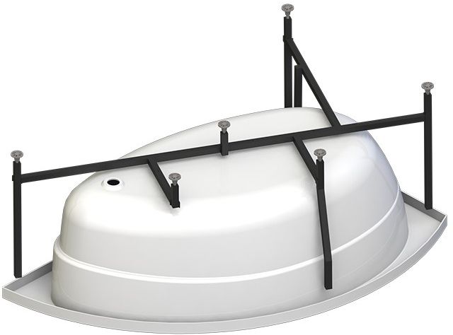 Акриловая ванна Radomir Vannesa Модерна 160x100 L 2-01-0-1-1-214 Белая без гидромассажа