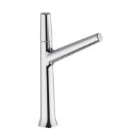 Смеситель для раковины, Cisal, Vita, тип открывания воды-однорычажный, отверстия для монтажа-1, высота, мм-310, вынос излива, мм-165, цвет-Chrome