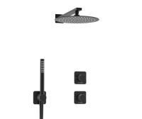 A5251.299.219.258.302.242.217  Встраиваемый комплект для душа с верхней душевой насадкой и лейкой