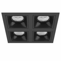 Комплект из светильников и рамки DOMINO Domino Lightstar D54707070707