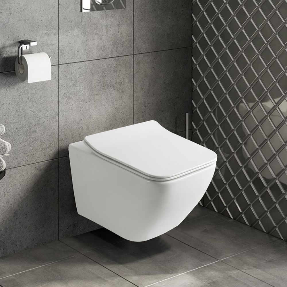 Унитаз подвесной WesnaArt OCEAN 207-OCE12, белый, артикул 207-OCE12