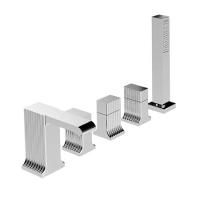 Stella Casanova Смеситель на борт ванны на 5 отверстий 3256TR308, цвет: хром