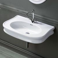 SIMAS Lante 90, раковина 90*54*h13, с 1 отв. под смеситель, цвет: белый SIMAS Lante 90, раковина 90*54*h13, с 1 отв. под смеситель, цвет: белый
