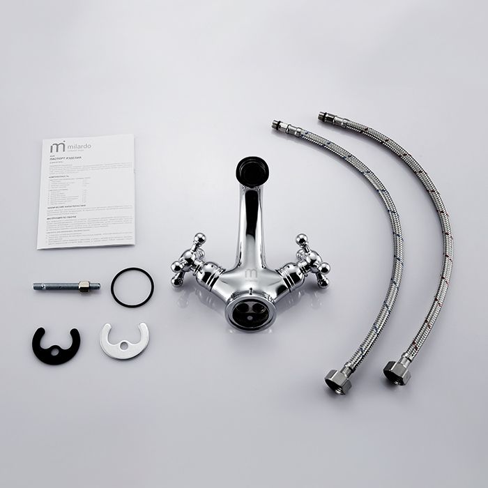 Смеситель для раковины Milardo Cadiss CADSB00M01 хром, артикул CADSB00M01