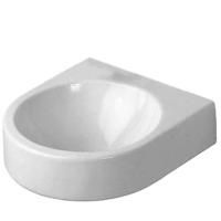 Duravit Architec Раковина для рук, без перелива,, с намеченным отв. для дозатора мыла, справа, с намеченным отв. для смесителя (БЕЗ картонной коробки)