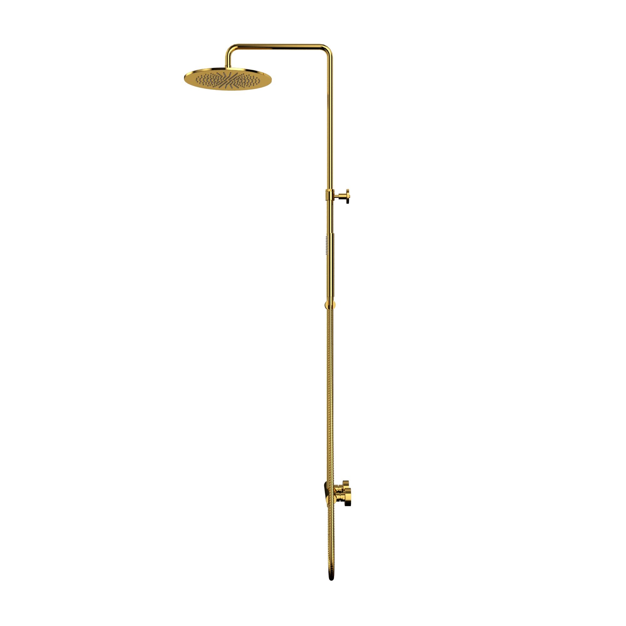 Система для душа наружного монтажа WHITECROSS Y Y1244GL (золото)