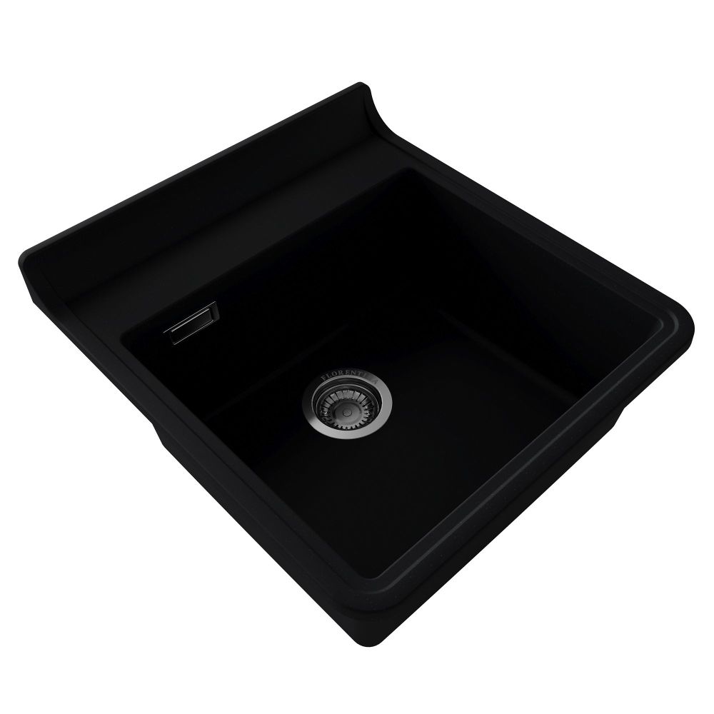 Кухонная мойка Florentina СИЦИЛИЯ 17.040.C0520.102, черный, артикул 17.040.C0520.102