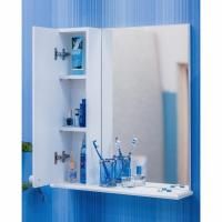 Зеркало со шкафом Sanflor Карина 50 R Н0000000806 Белое Зеркало со шкафом Sanflor Карина 50 R Н0000000806 Белое
