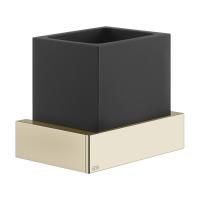 GESSI  INVERSO ACCESSORIES Стакан настенный черный, цвет: Warm Bronze Br PVD GESSI  INVERSO ACCESSORIES Стакан настенный черный, цвет: Warm Bronze Br PVD