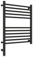 Полотенцесушитель электрический "БОГЕМА 3.0" прямая 600х500 / МЭМ левый (Тёмный титан муар)