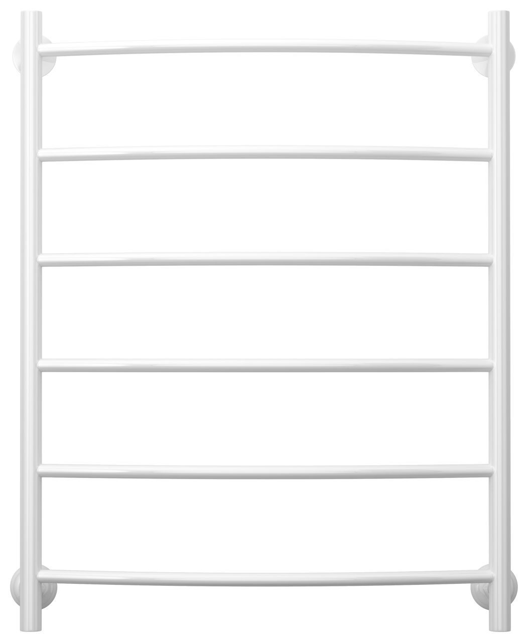 Полотенцесушитель водяной СТИЛЬЕ "Версия-Н2" 800х600 (6) Г 18 (Белый)