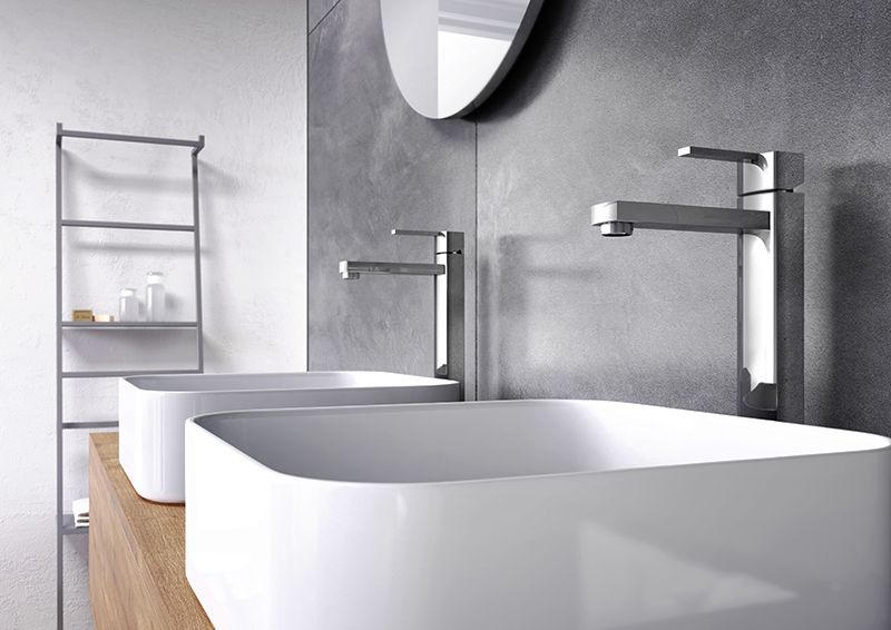 Смеситель для раковины Webert Azeta AZ830402 Хром