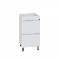 Тумба под раковину над стиральной машиной напольная "Марс 59" 2 ящ. (ум. Юпитер 1200*500 литой мрамор)