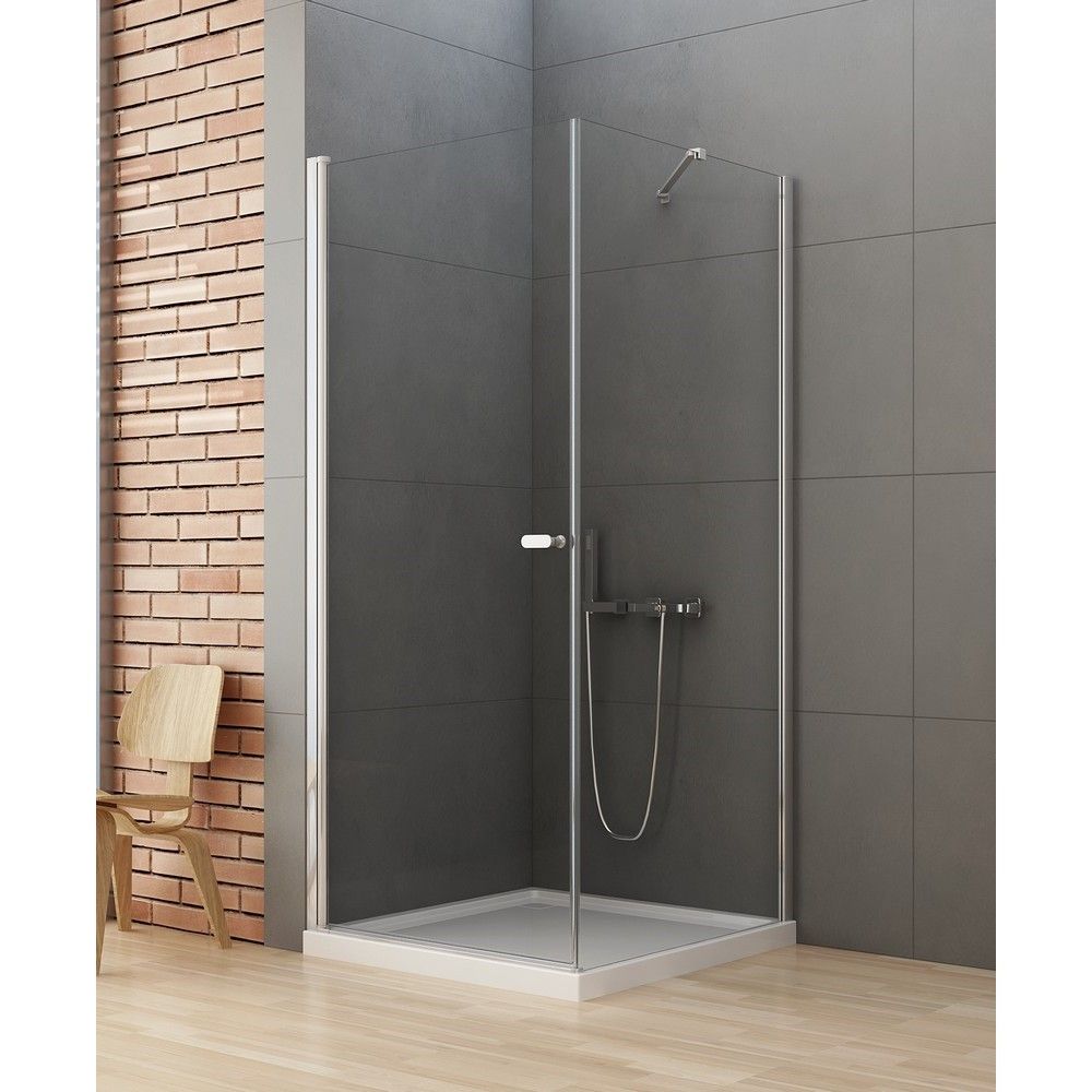 Душевое ограждение NEW TRENDY NEW SOLEO 70x90x195 D-0139A/D-0088B (хром)