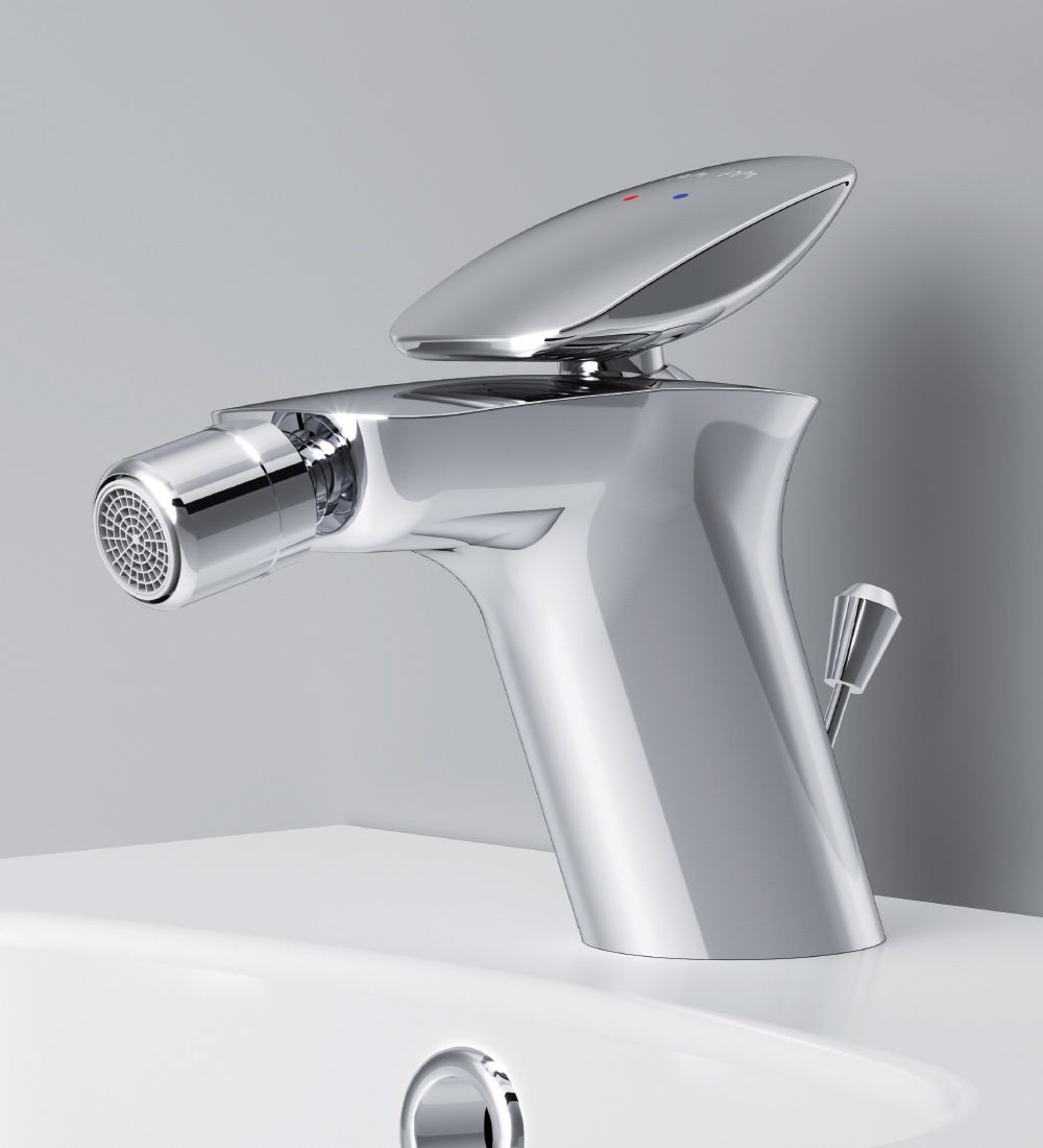 F70A83100_xxx Spirit V2.0 смеситель д/биде с д/к, хром, шт