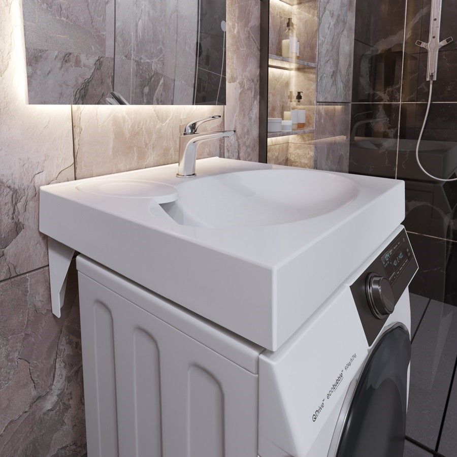 Раковина Paola Liguria 600, белый, артикул Paola Liguria 600