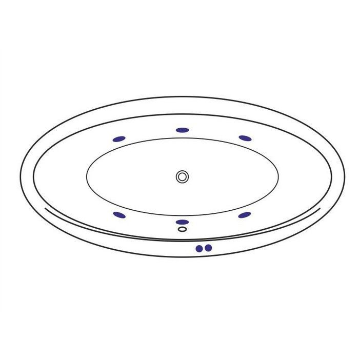 Ванна EXCELLENT Lumina 190x95 "SOFT" (бронза)