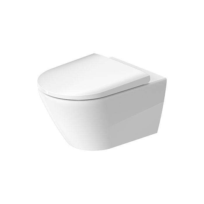 Duravit D-Neo Унитаз подвесной 2577090000, 370 x 540 мм, безободковый, в комплекте с сиденьем 0021690000 цвет: белый ЦЕНА со склада)