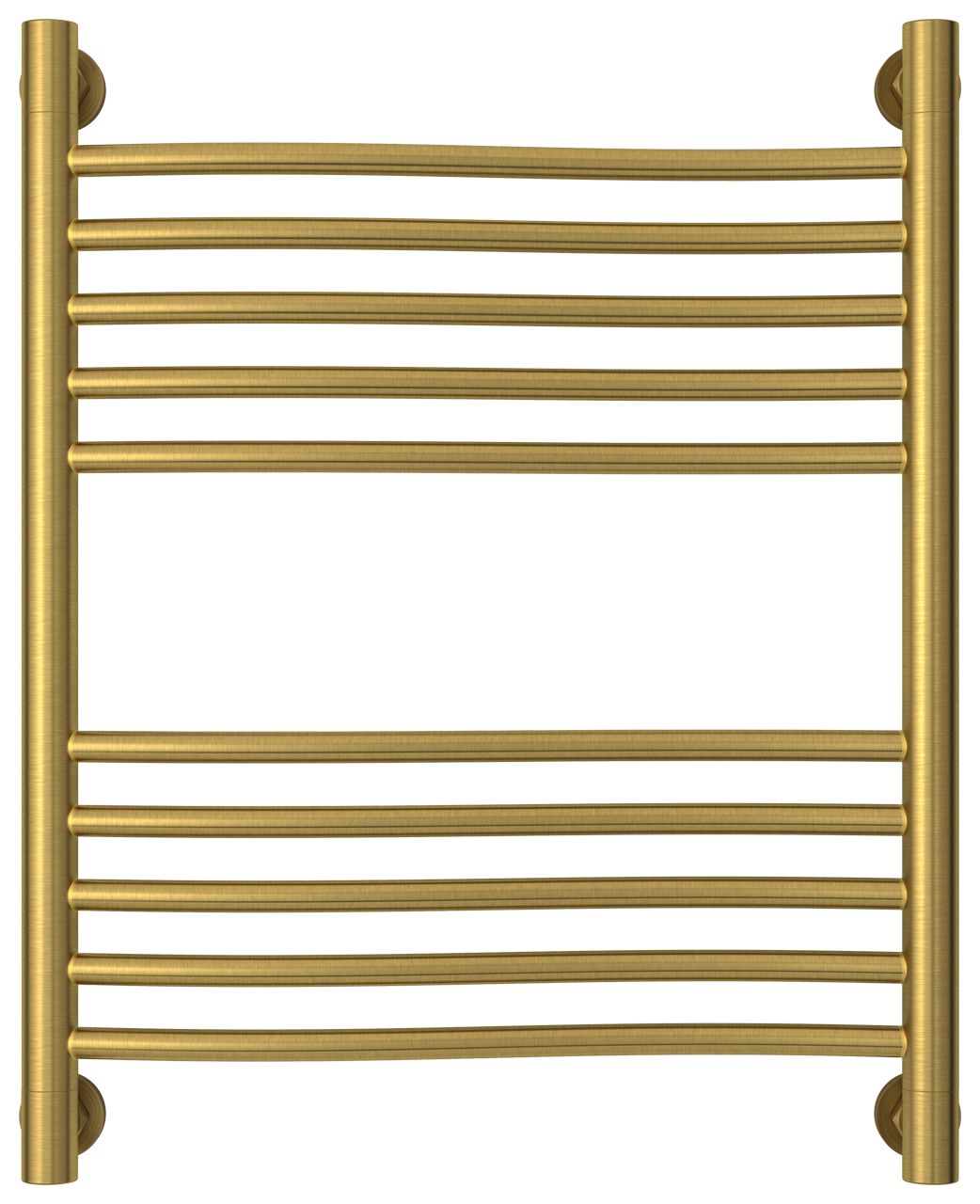 Полотенцесушитель водяной "ФЛЮИД+" 600х500 (Состаренная Латунь)
