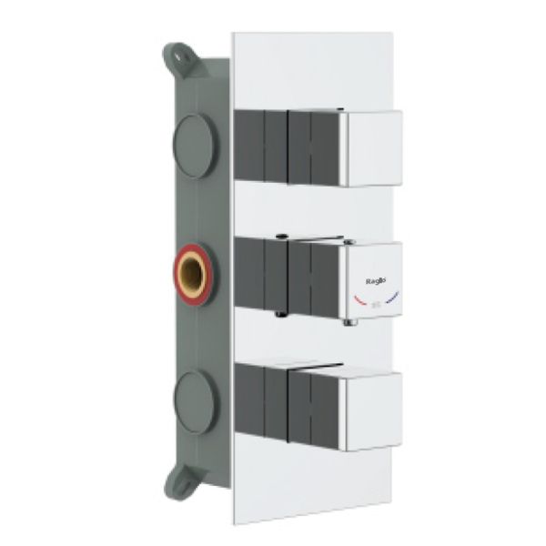 Смеситель для душа термостат Raglo R02.263, хром