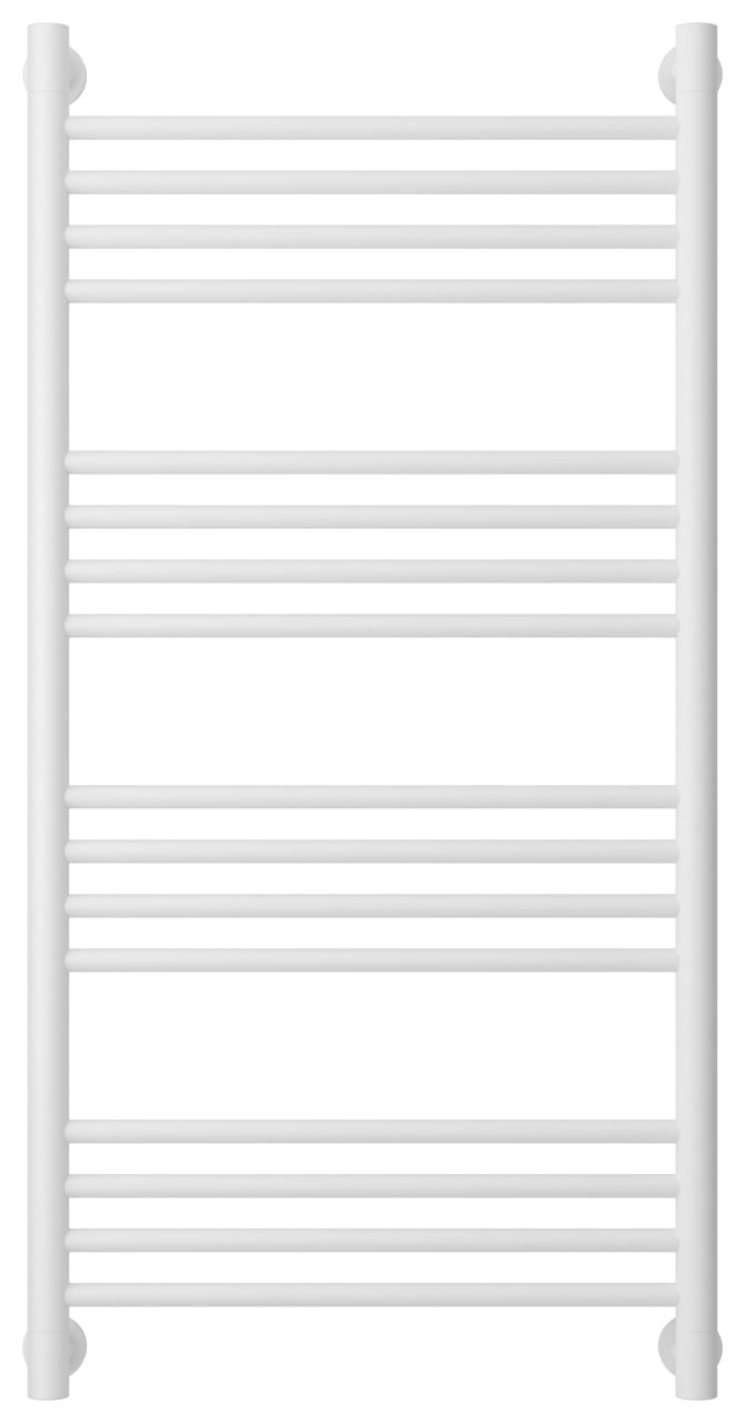 Полотенцесушитель водяной "Богема+" прямая 1000х500 (Матовый Белый)