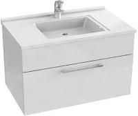 Тумба под раковину De Aqua Квадро-1 80 белый Тумба под раковину De Aqua Квадро-1 80 белый