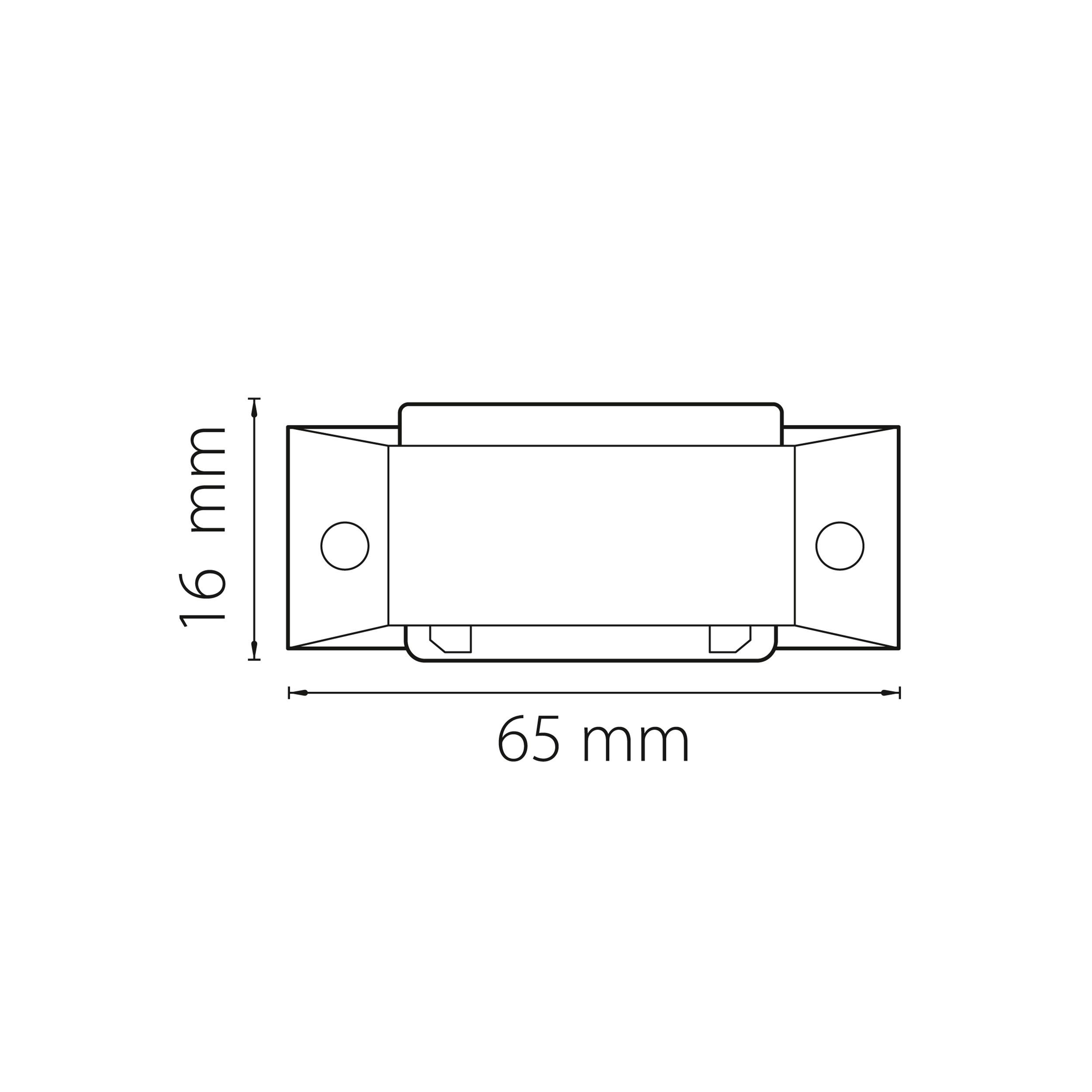 Соединитель малый прямой трехфазный Barra Lightstar 504107 Соединитель малый прямой трехфазный Barra Lightstar 504107