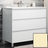 Тумба с раковиной SanVit Авеню-3 100 kavenu3100 в цвете Ral Желтый глянец Тумба с раковиной SanVit Авеню-3 100 kavenu3100 в цвете Ral Желтый глянец