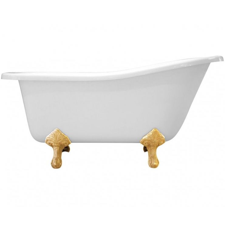 Ванна из искусственного камня Эстет Царская 150x73 Белая