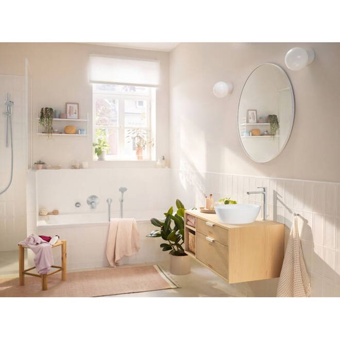 Смеситель для душа, Hansgrohe, Rebris S, тип открывания воды-однорычажный, тип регулирования воды-керамический картридж, монтаж-настенный встраиваемый, отверстия для монтажа-1, внутренняя часть-необходимо заказать, дивертер с переключателем вакуумного тип Смеситель для душа, Hansgrohe, Rebris S, тип открывания воды-однорычажный, тип регулирования воды-керамический картридж, монтаж-настенный встраиваемый, отверстия для монтажа-1, внутренняя часть-необходимо заказать, дивертер с переключателем вакуумного тип