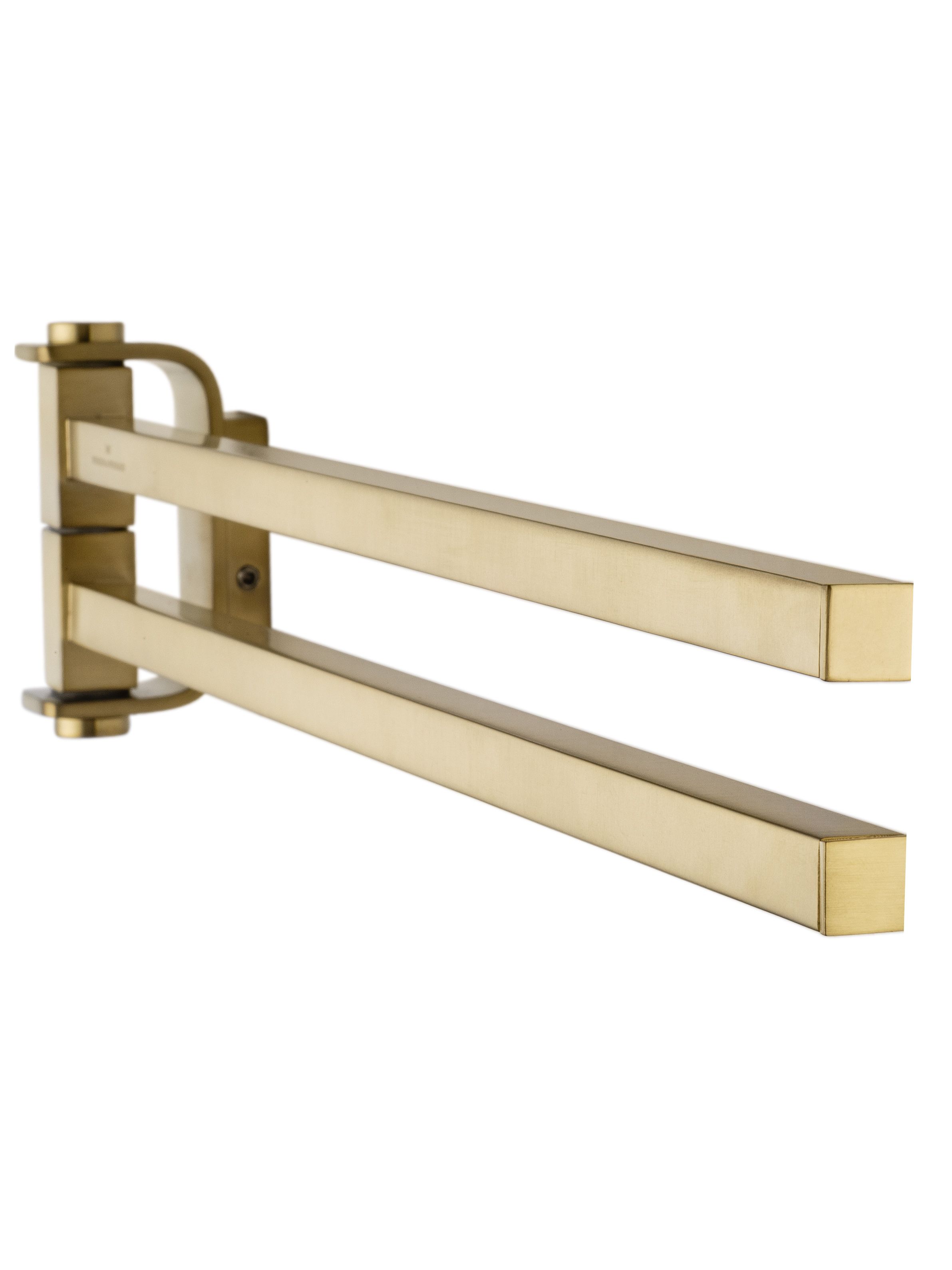 Полотенцедержатель поворотный WONZON & WOGHAND LOTTE, Брашированное золото (WW-8331-BG)