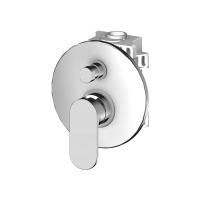 Gattoni H2Omix7000 Смеситель встроенный на 2 выхода с коробкой GBOX, цвет хром Gattoni H2Omix7000 Смеситель встроенный на 2 выхода с коробкой GBOX, цвет хром