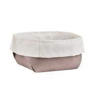 ADJ Корзина для хлеба, 20x20xH9 см., цвет: пепельная роза/устричный