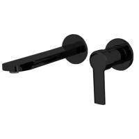 Fima Carlo Frattini Mast Cмеситель для раковины, встраиваемый, излив: 20.4см., цвет: чёрный матовый